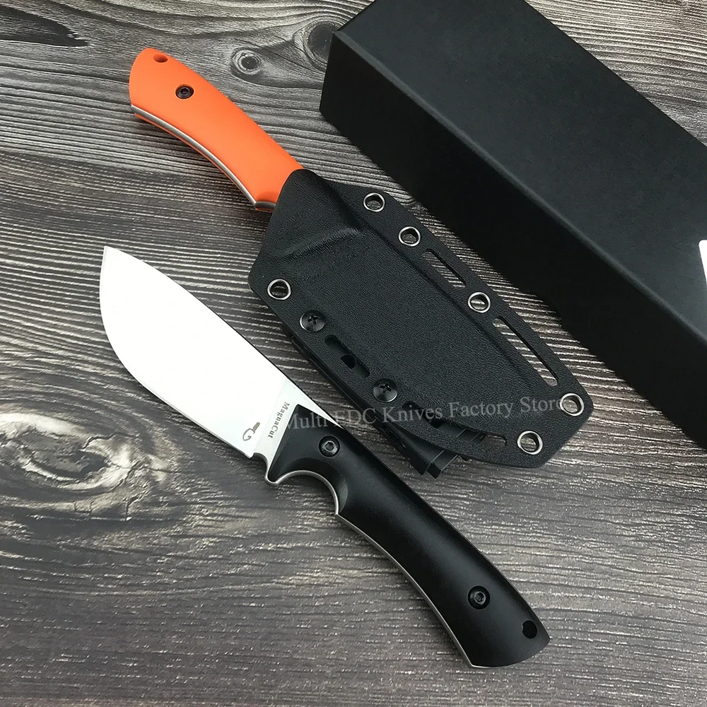 

Tactical Fixed Blade Hunting Knife EDC Outdoor Portable High Hardness Camping Self-defense Knives with Kydex Sheath G10