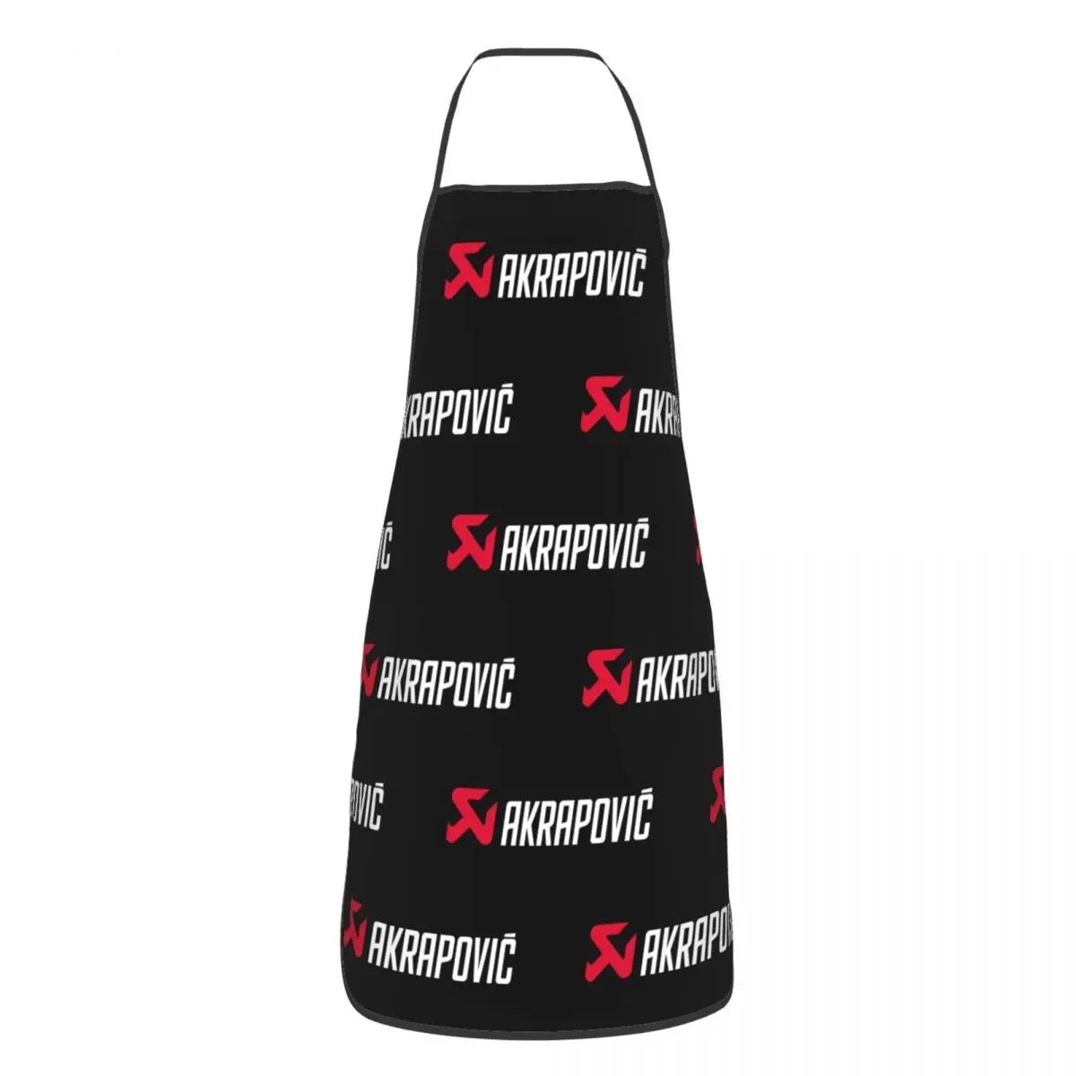 Custom Bib Motorcycle Racing Akrapovics Apron for Men Women Unisex Adult Chef Cooking Motorrad Biker Tablier Cuisine Baking