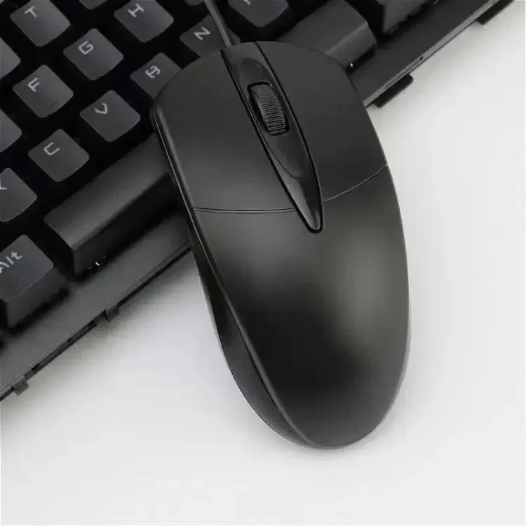 Mouse com fio Optico 1000dpi Preto Usb Cabo Onistek