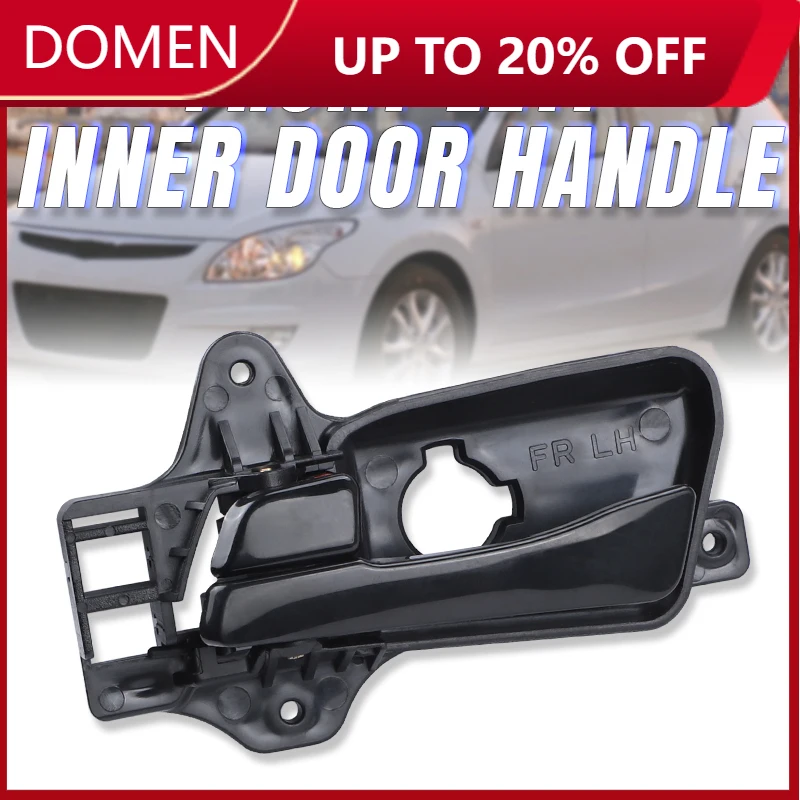 

Внутренняя дверная ручка автомобиля, черная передняя левая и правая дверная ручка для Hyundai i30 FD Hatch Wagon 2007-2012 для Hyundai Elantra 2009-2012