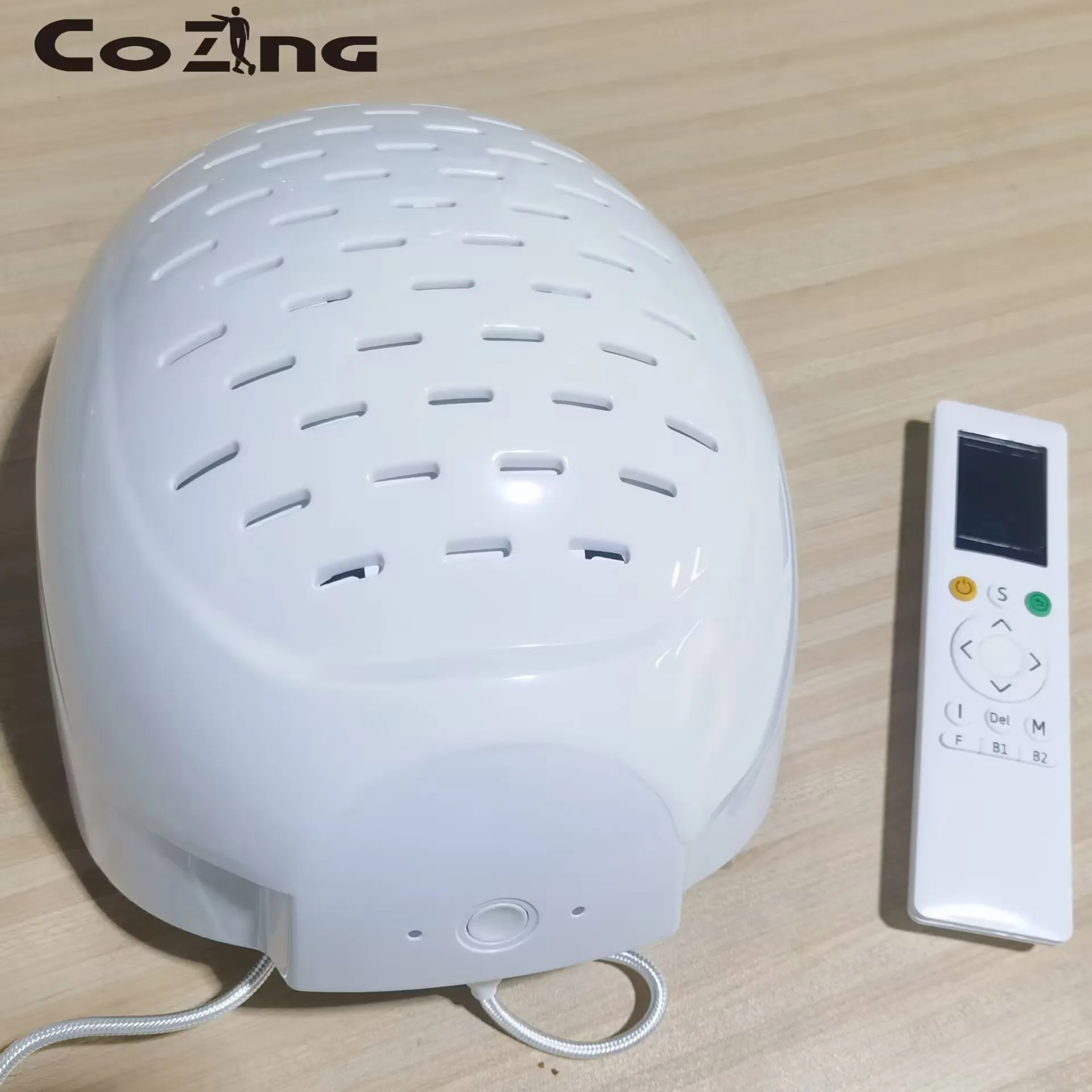 

Лазерная шапка COZING от выпадения волос, 210+90 LED диодов, терапия красным светом, устройство для восстановления роста волос для мужчин и женщин, для домашнего использования