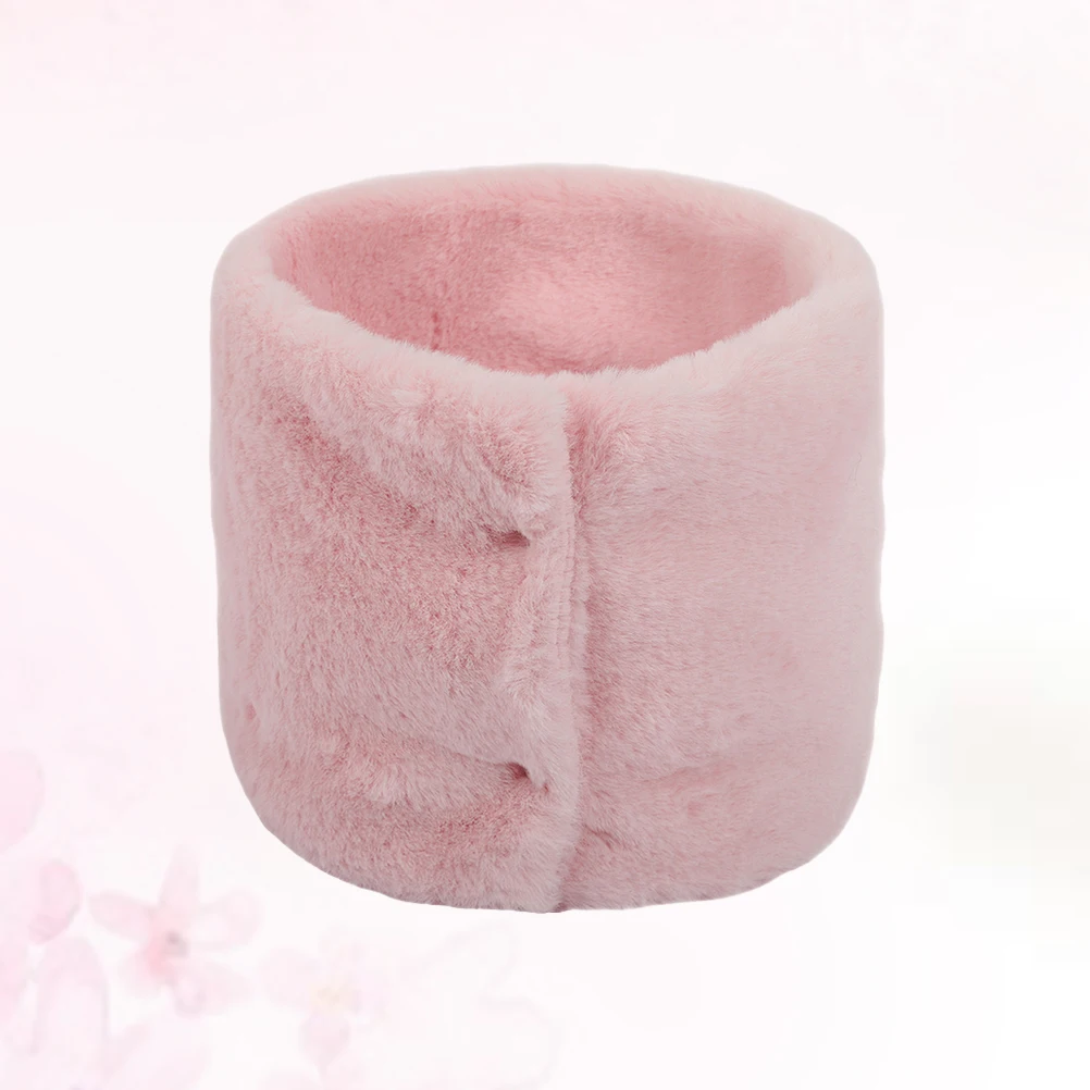 

Solid Color Scarf Collar Scarf For Women Men Chunky Soft Warm Winter Neck Warmer Circle Gaiter Unisex Universal Fit