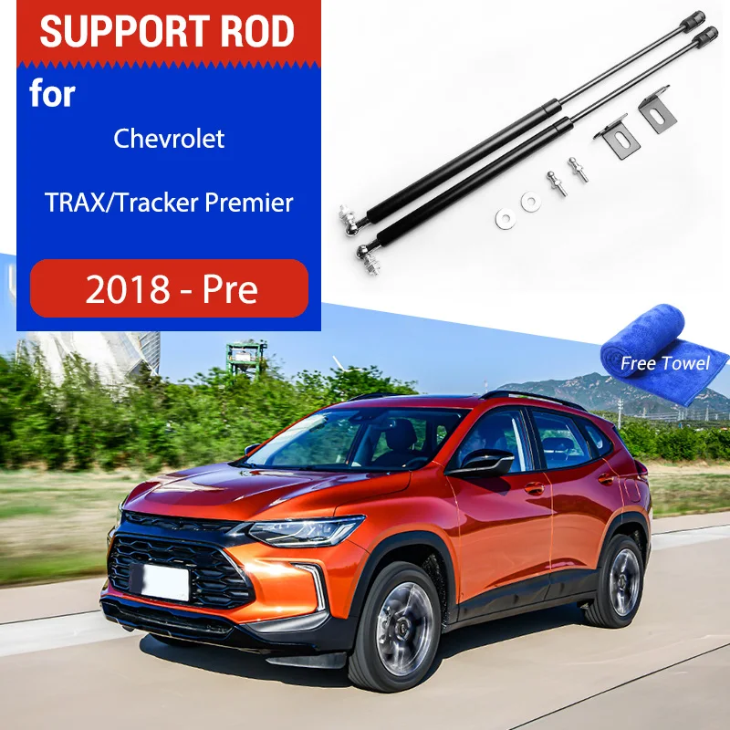 

For Chevrolet TRAX/Tracker Premier 2018-Pre Front Hood Engine Supporting Hydraulic rod Lift Strut Spring Shock Bars Bracket