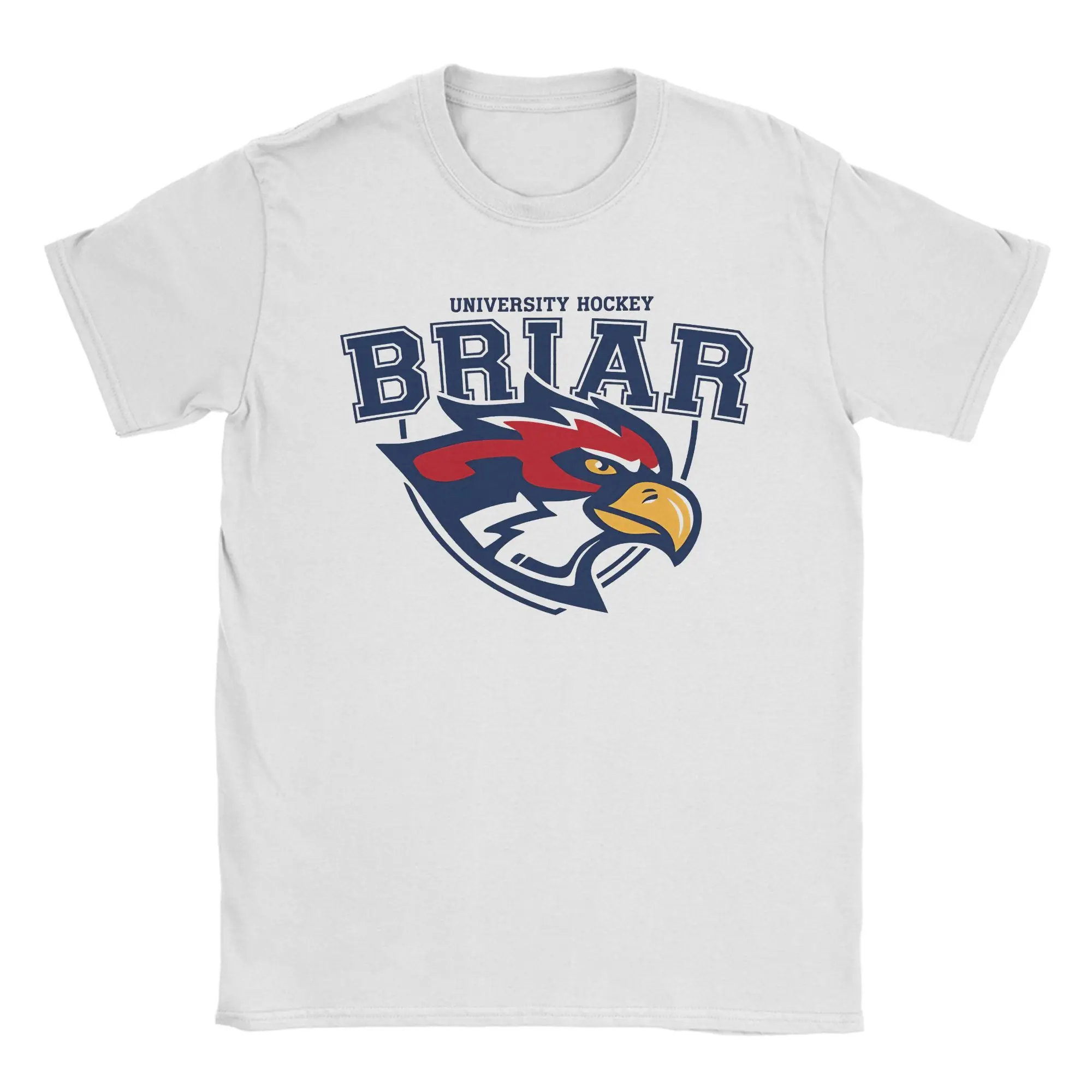 Camisetas masculinas e femininas Off Campus Briar University, camisetas de algodão, Graham Logan Laurentis Tucker, roupas plus size