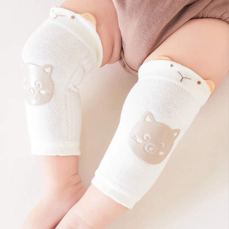 

Baby Knee Pads for Crawling Anti Slip Mesh Breathable Knee Protectors for Boys Girls Cute Cartoon Toddler Knee Pads Gift