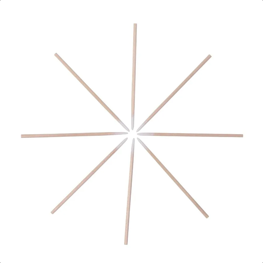 ไม้พันสำลีสำหรับทำความสะอาดเล็บ 1200 ชิ้น ขนาด 7 ซม. ไมโครบรัชสำหรับต่อขนตา ปลายไม้พันสำลีสำหรับทำความสะอาดหู ฟัน ไม้จิ้มฟันสำหรับแต่งหน้า ไม้จิ้มสำหรับต่อขนตา กำจัดกาว