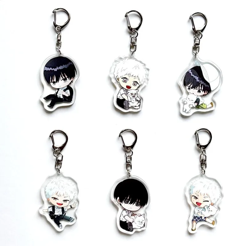 

The Summer Hikaru Died Double Side Keychain Hikaru Yoshiki Original Acrylic Cute Handmade Cartoon Anime Gift Birthday Gift