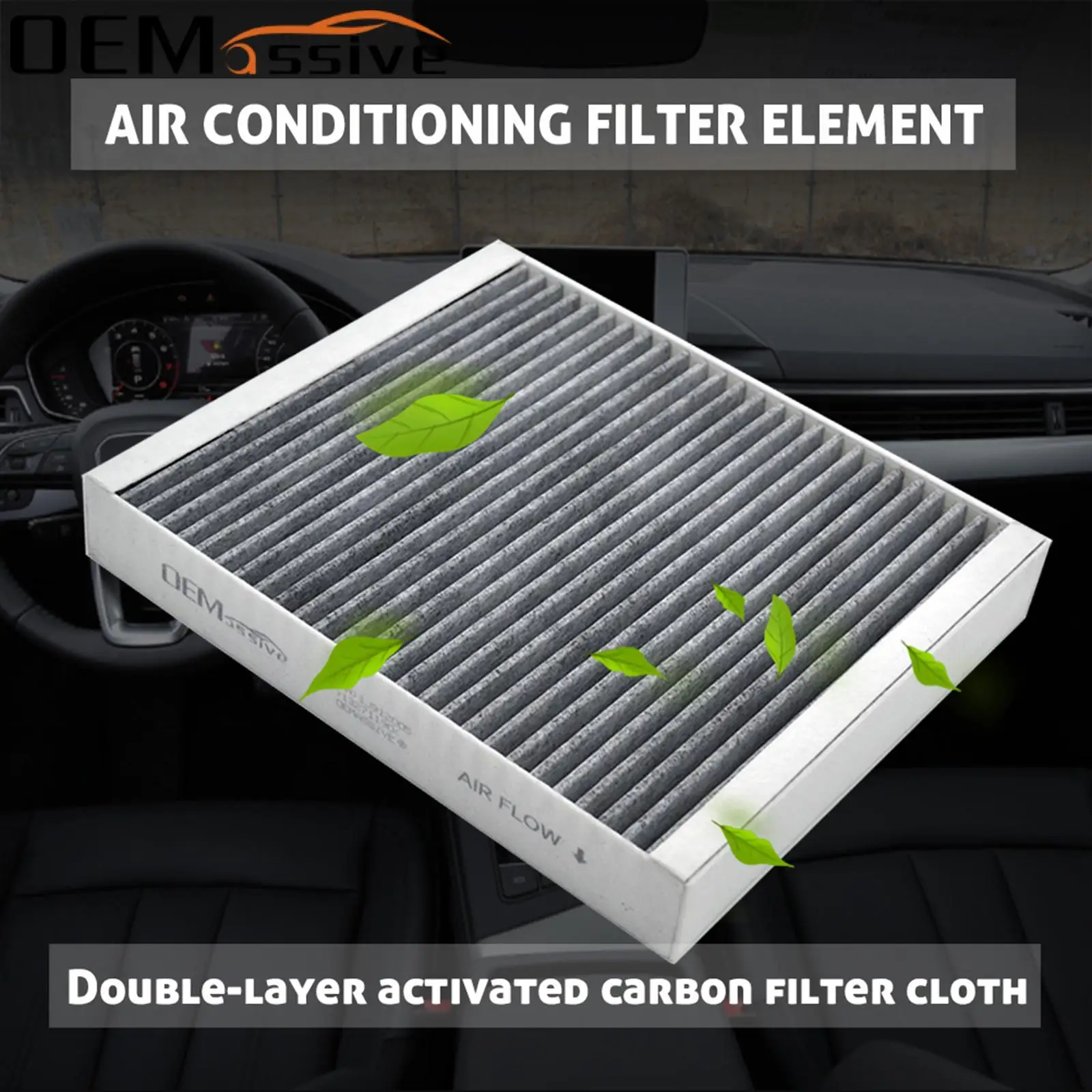 Pollen Cabin Air Filter For Chevrolet Orlando J309 F18D4 1796CC Z20D1 1998CC Aveo Sonic Barina T300 LDE 1598CC 2011 - 2018