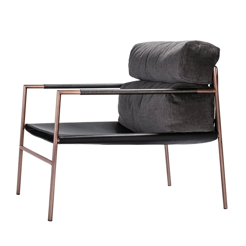 LTT Minimalist Single Sofa Chair Living Room Leisure B & B Hotel Reception Armchair