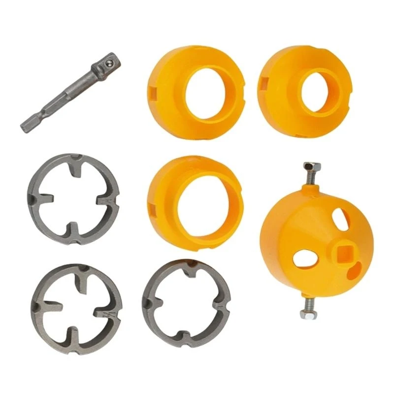 652f tragbares Rohrgewindehersteller -Reparaturkit mit Gewindekit geeignet für verschiedene Rohrdurchmesser Notfallkorrekturen