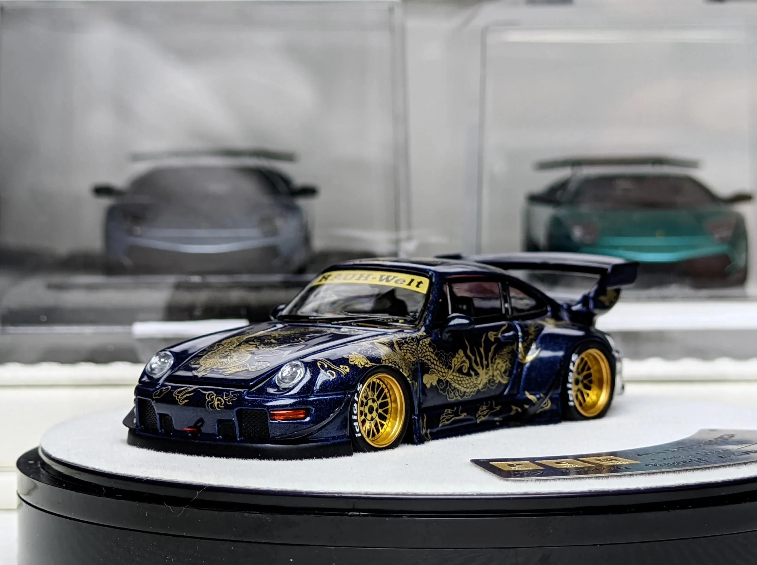 PGM 1:64 RWB993 2024 AIT ダイキャストモデルカー限定版グッズ趣味おもちゃギフトギフト