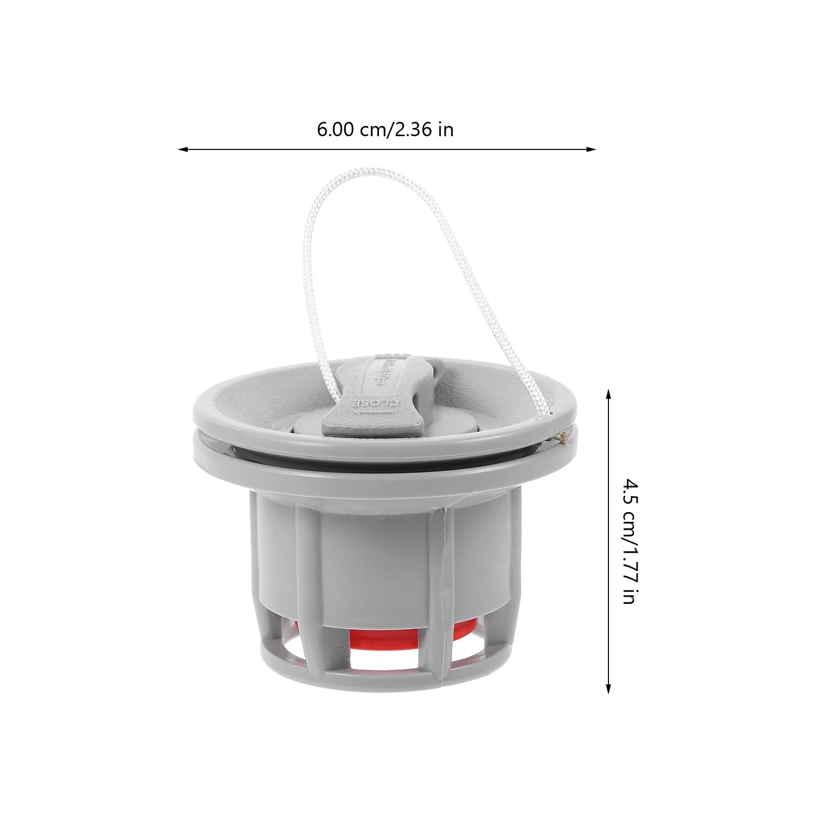 

High Pressure Boat Valve Replacement Kayak Adapter Durable Pom Material Air Leakproof Design Structural Valve For