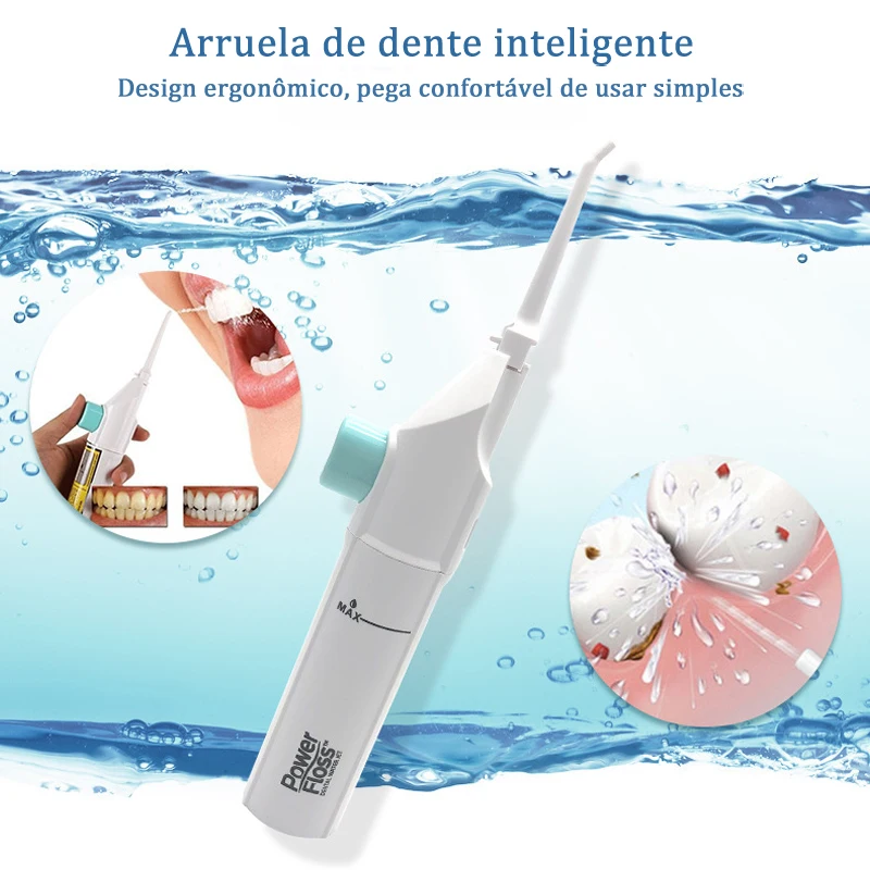 Jato de Água Dental Irrigador de Cuidado dos Dentes Oral Limpador de Dente