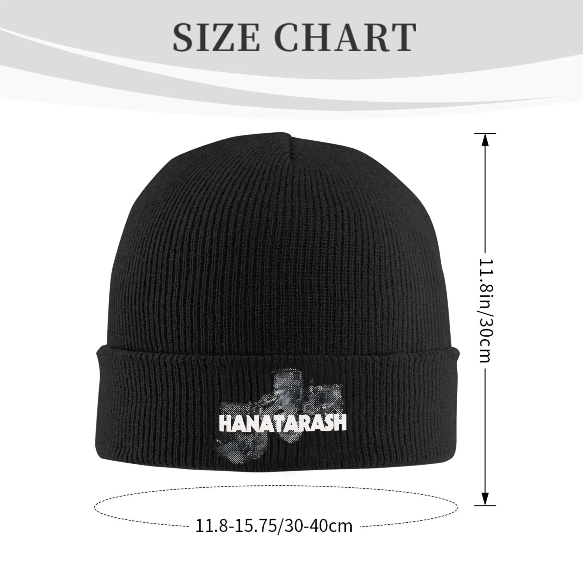 Hanatarash - Noisexa  Knitted Hat Beanies Winter Hats Warm Acrylic  Street  Caps for Men Women Gift,