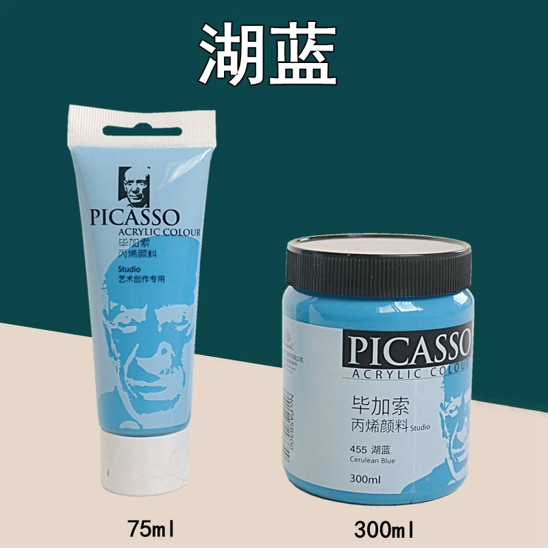 PHOENIX PICASSO Acrylverf 75 ml/300 ml Enkele Kleur Kunstenaar Pigment Steen Stof Glas Metallic Keramiek Schilderen Art levert - afbeelding 1