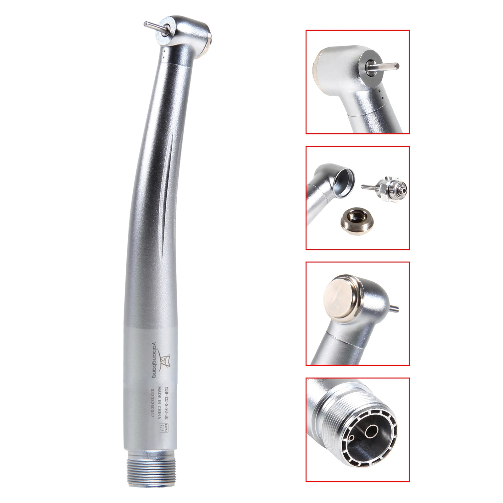 NSK style Pana Max Dental high speed handpiece 4/2 Hole Push Button Standard Head Stainless Steel Air Turbine Dental Tools