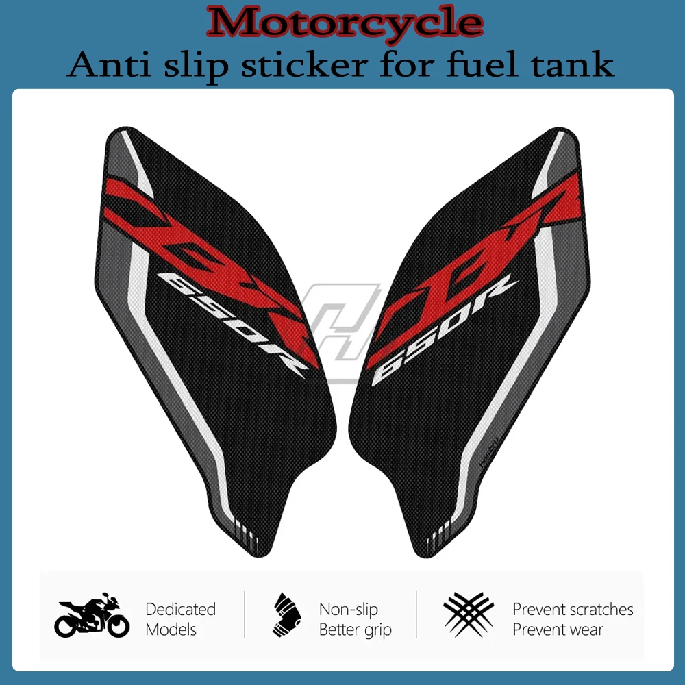 

Motorcycle Accessorie Side Tank Grip Protection Traction Sticker for Honda CBR 650R 2019-2022