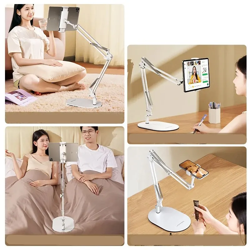 Overhead Shot Stand, Tablet Holder Desktop Live Broadcast Video Gourmet Jewelry Handmade Live Broadcast Stand Mobile Phone Stand