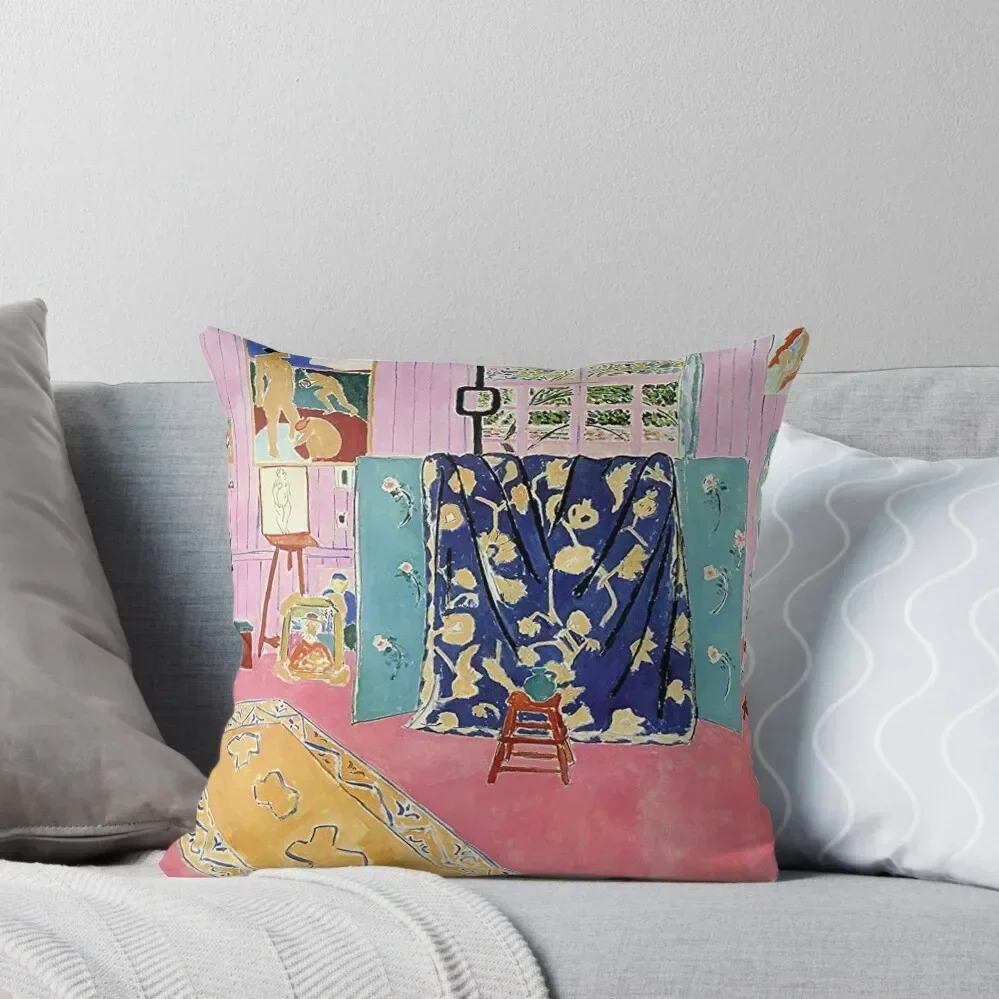 

museum Matisse Exhibition Throw Throw Pillow Cushions Cover Rectangular Cushion Cover pillow
