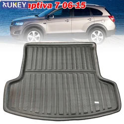Rear Boot Liner Trunk Cargo Floor Mat Tray Protector For Chevrolet Holden Captiva 7 For Daewoo Winstorm 7-Seater 2006-2017