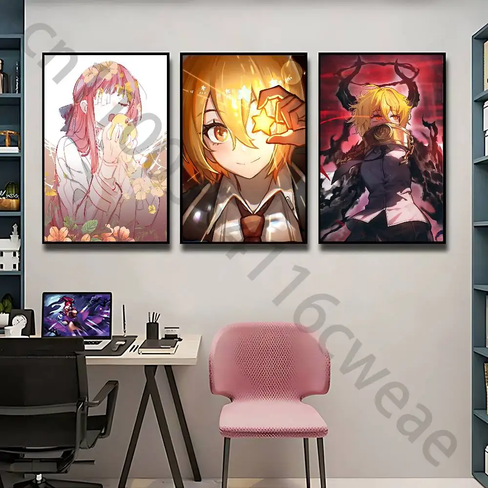 L-Limbus C-Company Poster Self-adhesive Art Waterproof Paper Sticker Coffee House Bar Room Wall Decor