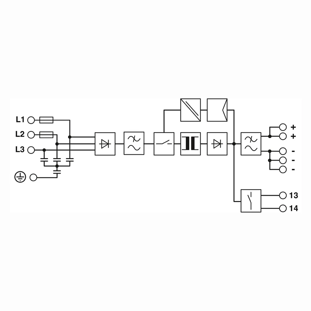 2903154 TRIO-PS-2G/3AC/24DC/10 TRIO POWER For Phoenix Switching Power Supply Output 24VDC/10A Works Perfectly Fast Ship