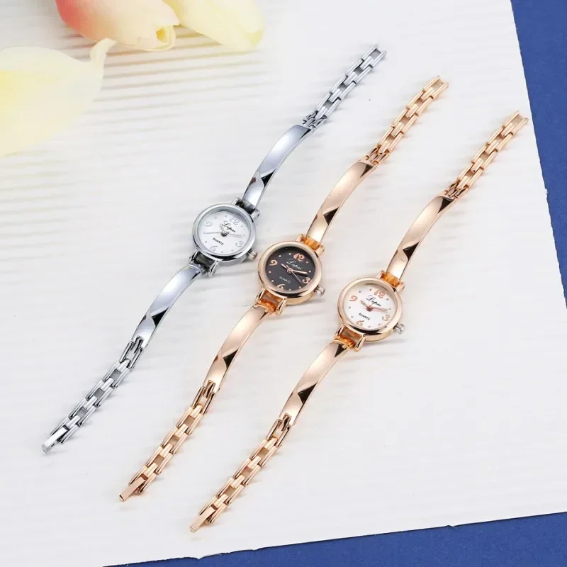 Luxury Watch Women Dress Bracelet Watch Fashion Crystal Quartz Wristwatch Classic Gold Ladies Casual Watch Lvpai Top Brand