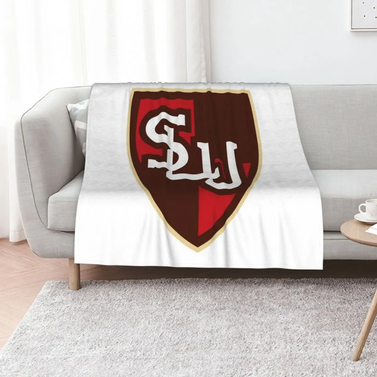 سانت لورانس القديسين رمي بطانية لينة أفخم منقوشة لينة السرير منقوشة الشعر البطانيات