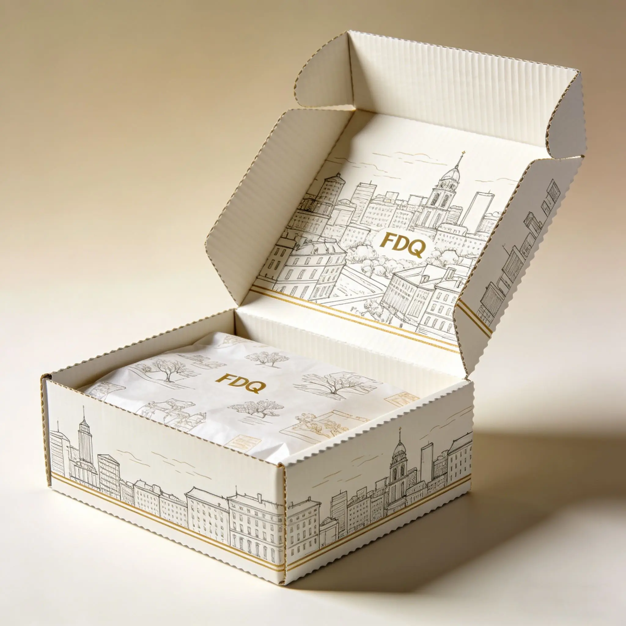 Custom Logo Eco-Friendly Corrugated Aircraft Box Wholesale Gift Shipping Packaging Box