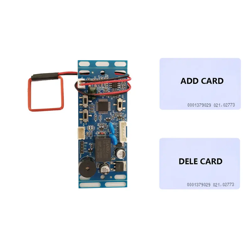 RFID EM/ID 임베디드 액세스 제어 모듈, 인터콤 액세스 제어 리프트 제어, 마더 카드 2 개 포함 