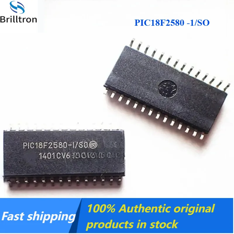 2-5PCS PIC18F2580 PIC18F2580-I/SO SOP-28 Brand New, Original, in Stock, Hot Selling.
