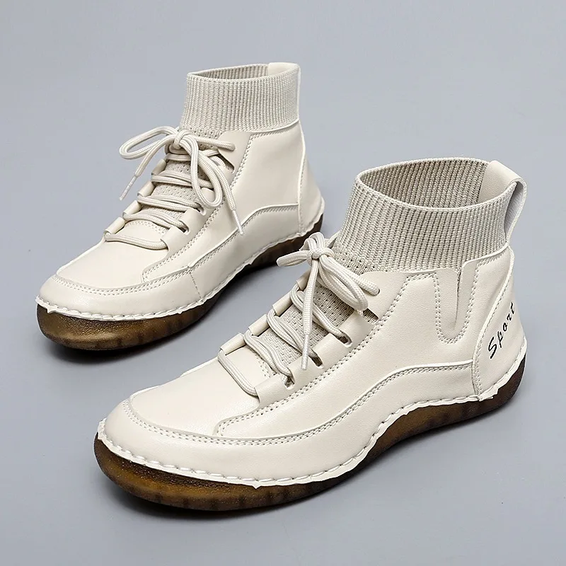 

Модные легкие универсальные нескользящие и износостойкие кроссовки-носки унисекс большого размера на шнуровке, новая модель 2026 года, всесезонные.