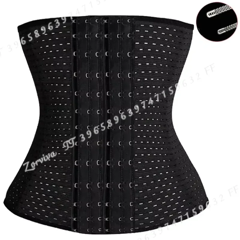 Plus Size XS-5XL Steel Boned Waist Trainer Corset for Women Postpartum Band Sexy Bustier Modeling Strap Shapewear Cincher