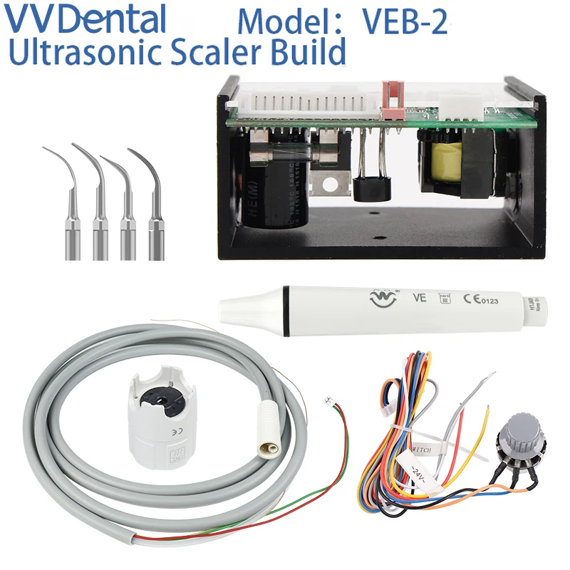 VVDental VEB-2 Dental Ultrasonic Scaler Build In Scaler Set Fit for Woodpecker/EMS Handpiece Dentist Chair Main Board Unit