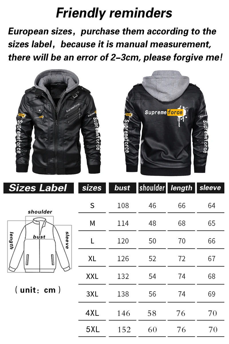 Men's PU high-end light luxury SUZUKI logo leather jacket autumn and winter stand collar motorcycle racing suit 5 S2578142011bc4261ba6daae91d8bd94eG