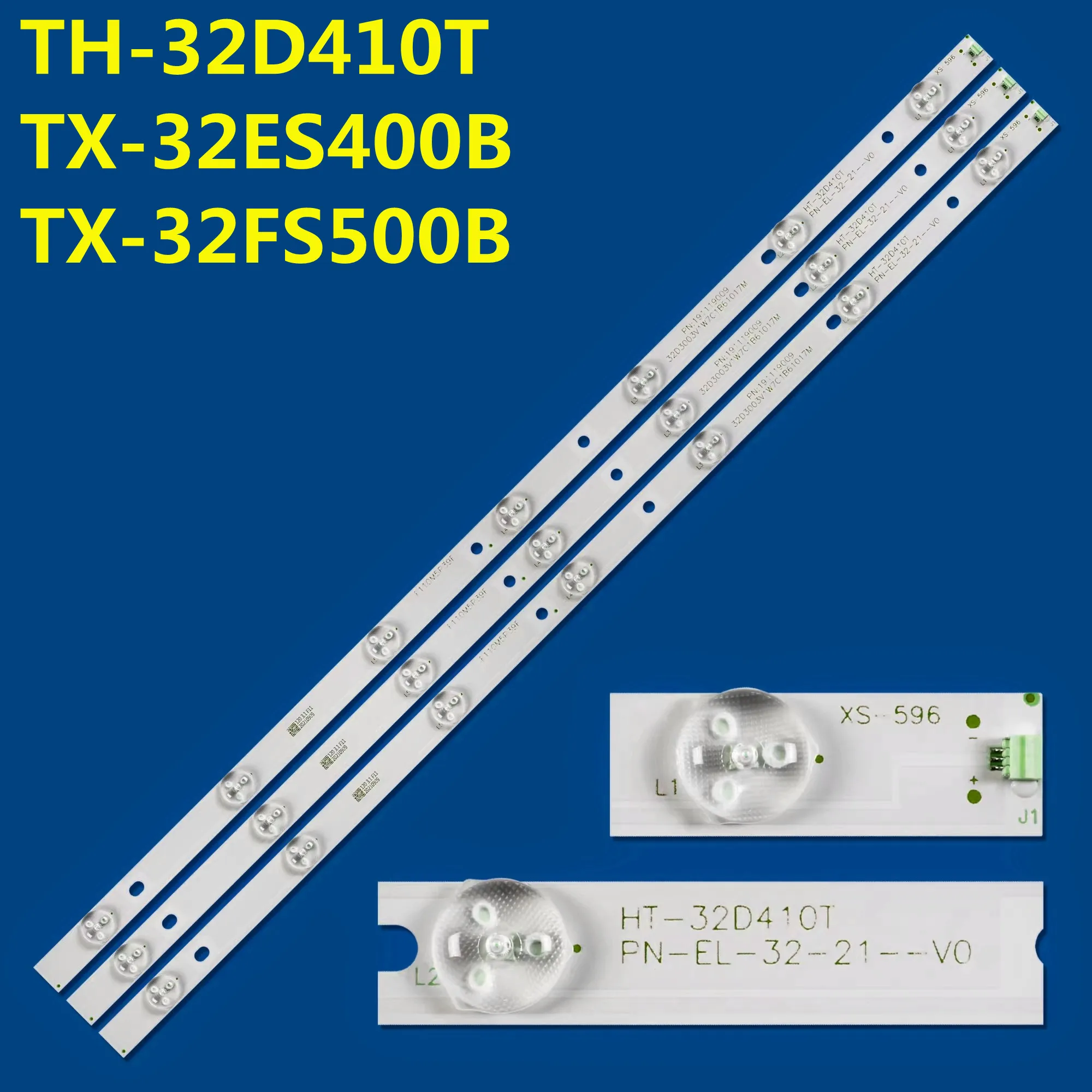 

LED Backlight Strip For PN-EL-32-21-V0 TX 32CSW514S TX-32ESW404S TX-32DSW504S TX-32CS513E TX-32CSW514S TX-32FSW504S TX-32FSW404S