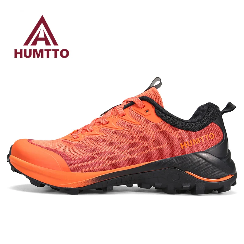 HUMTTO Outdoor cross-country running shoes Women's low-top lightweight anti-skid Men professional mountain shoes summer senakers