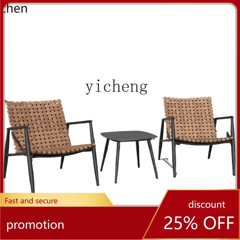 

Комплект садовой мебели ZMLrattan: кресло, журнальный столик и стул для балкона, двора, отдыха на открытом воздухе, для дома.