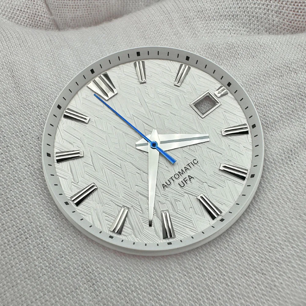 جديد 33.5 مللي متر GS الطلب مناسبة للساعات الميكانيكية NH35/NH36 حركة لتقوم بها بنفسك تركيب الملحقات