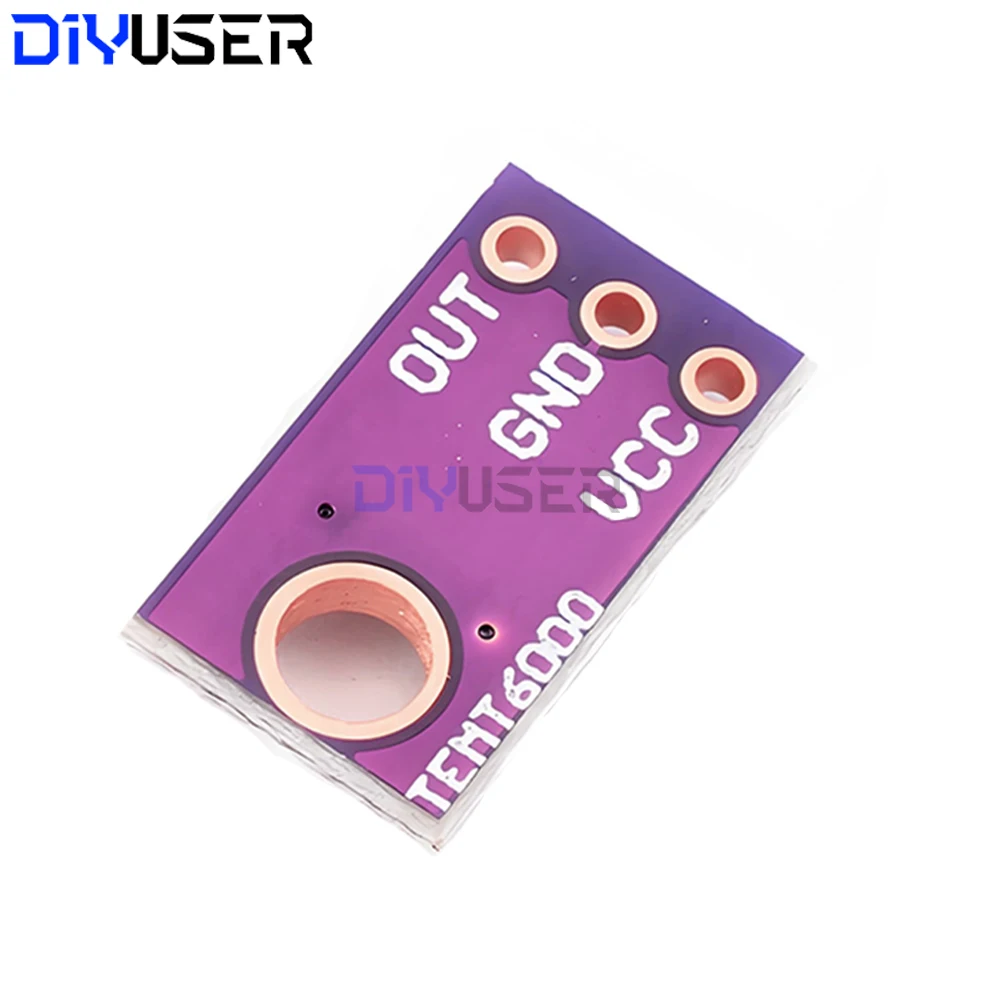 TEMT6000 Ambient Light Sensor Analog Output , Light Intensity Detection Module Photosensitive Sensor