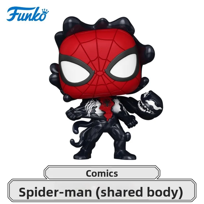 Genuine Edition FUNKO POP《Marvel Spider-Man Symbiote》Anime Action Desktop Decoration Ornament Model Toys Collectible Model - Image 3