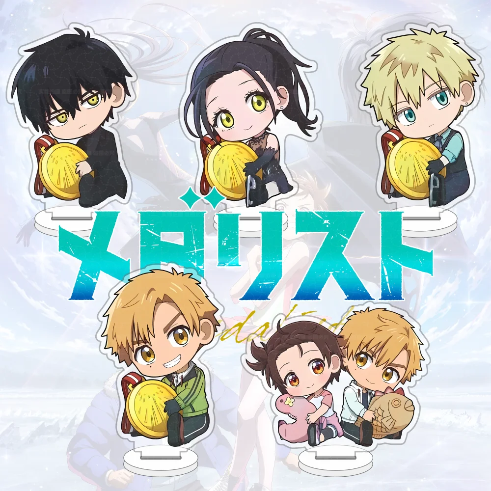 

Manga Medalist Inori Yuitsuka Hikaru Kamisaki Anime Acrylic keychains stand with Lobster Clasp Cartoon Figure Collectible Gifts