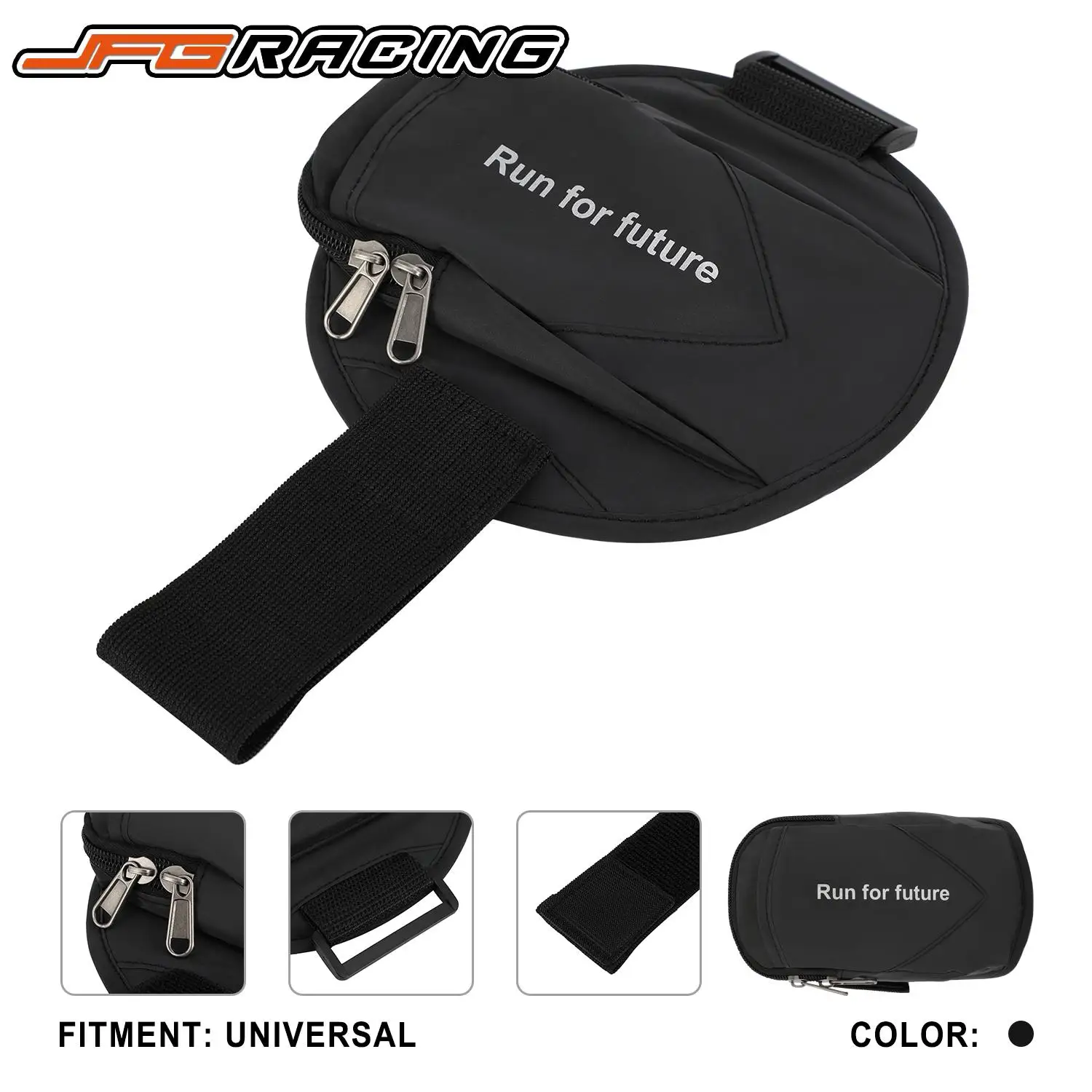 Battery Compartment cover Bag Motorcycles Accessories Arm Band Storage Universal For KTM Honda Kawasaki Yamaha Cloth Dirt Moto