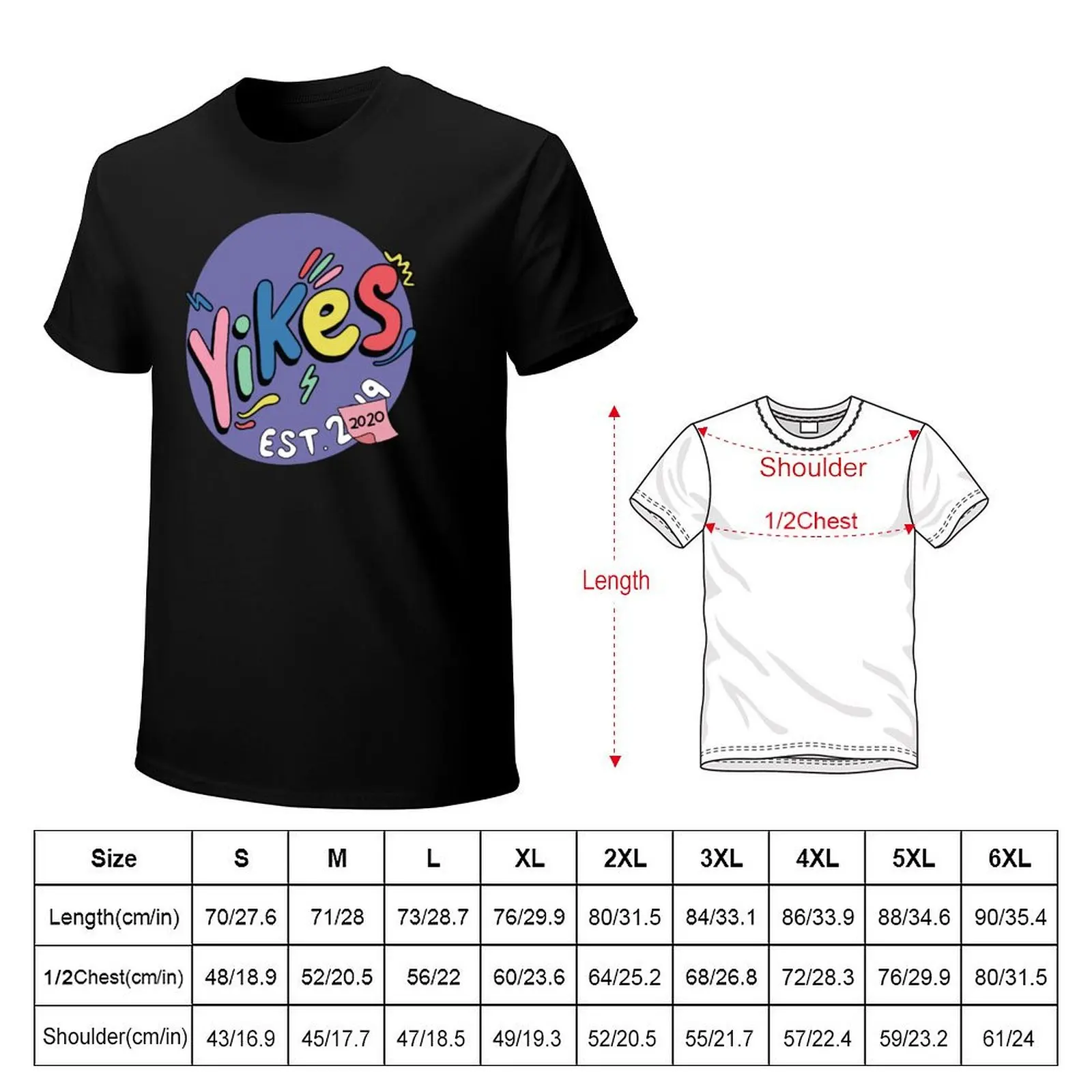 eddy burback yikes T-Shirt animal prinfor boys sports fans Men's t-shirts