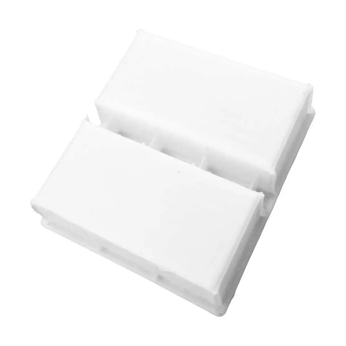 White PP Plastic DIY Brick Stone Mold Pavement Path Maker Mold Paving Cement Brick Garden Decor Mold view 4