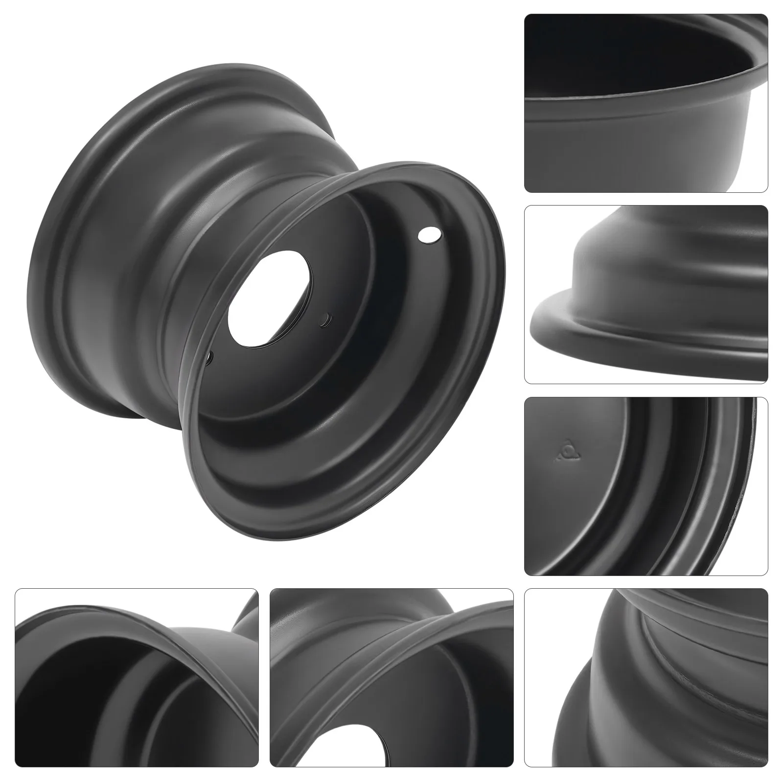 7.87 Inches Diameter ATV Steel Wheel Rim Compatible With 16x8-7 Tires