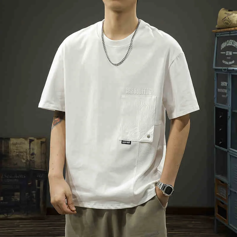 

Летняя мужская футболка с круглым вырезом и коротким рукавом, повседневные хлопковые футболки с буквенным принтом, новые дышащие уличные футболки Y2K