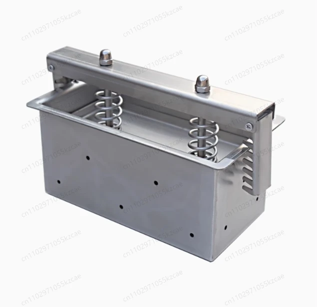 

Kitchen cooked meat frozen beef roll stainless steel forming tool 1KG ham meat pressing tool box 200x100x70MM