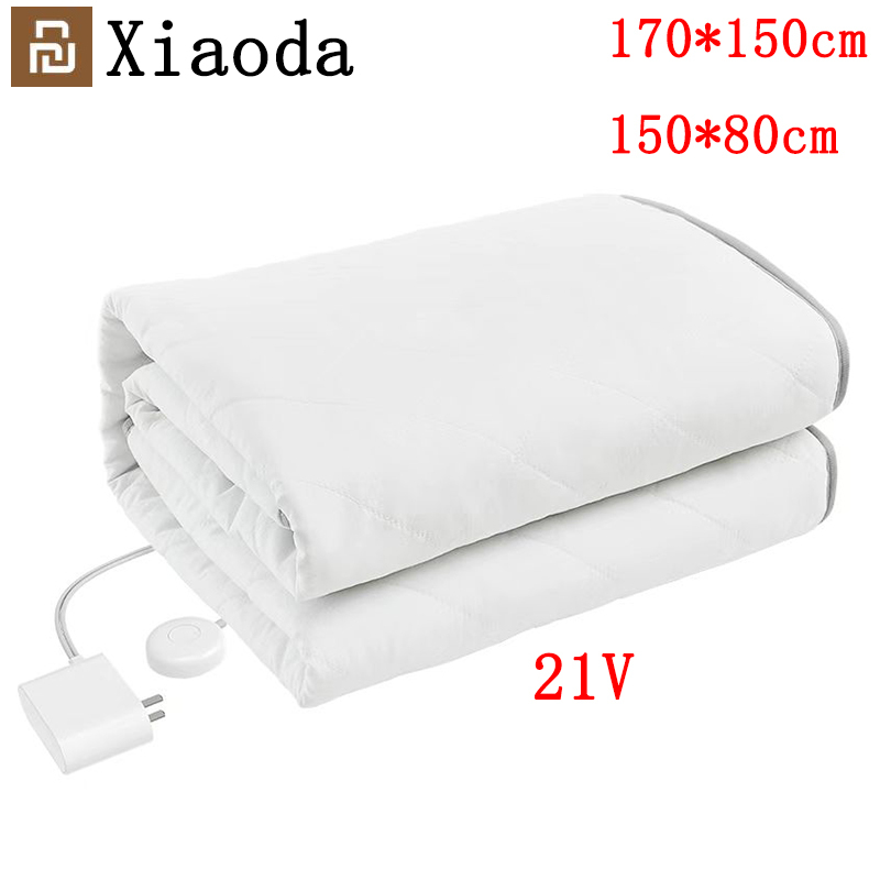  Xiaoda Intelligent Low-voltage Electric Blanket 21V Warm Quilt Low Radiation 3 Gears Temperature Control Keep Warm Heating Safe