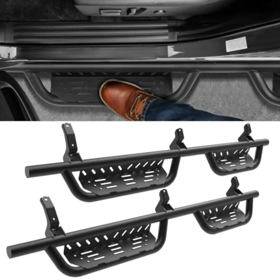 لوحات الجري الثقيلة خطوات جانبية لموديلات Toyota 4Runner 20102024 المتوافقة مع 1424 SR5 TRD PRO و1724 TRD المتينة Ca